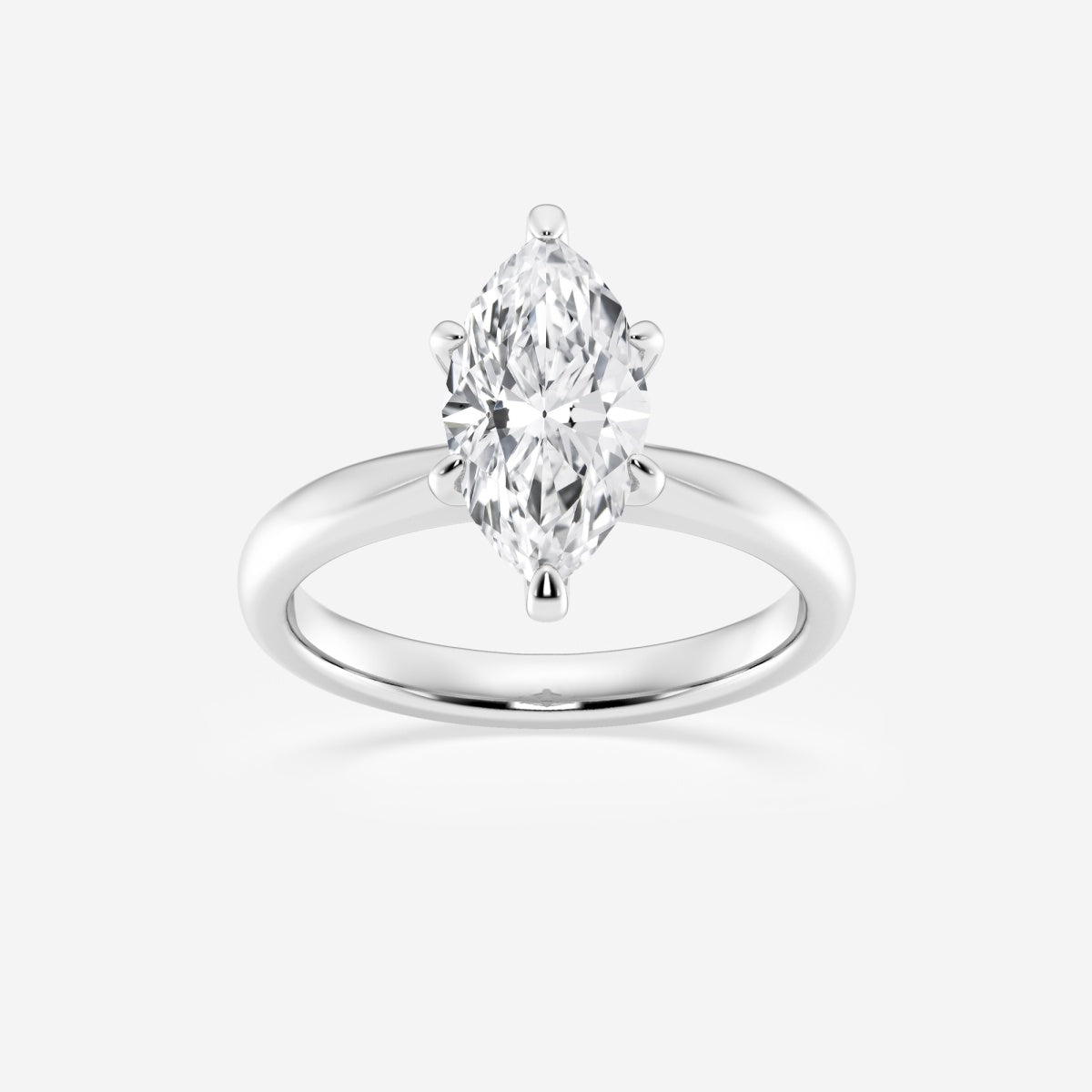 Elise - Delicate Solitaire Engagement Ring