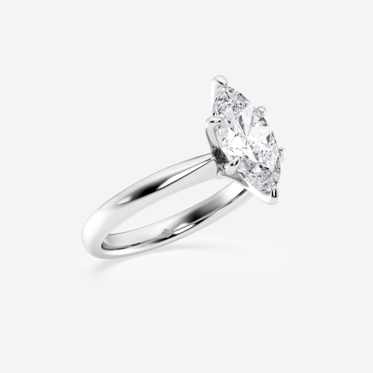 Elise - Delicate Solitaire Engagement Ring