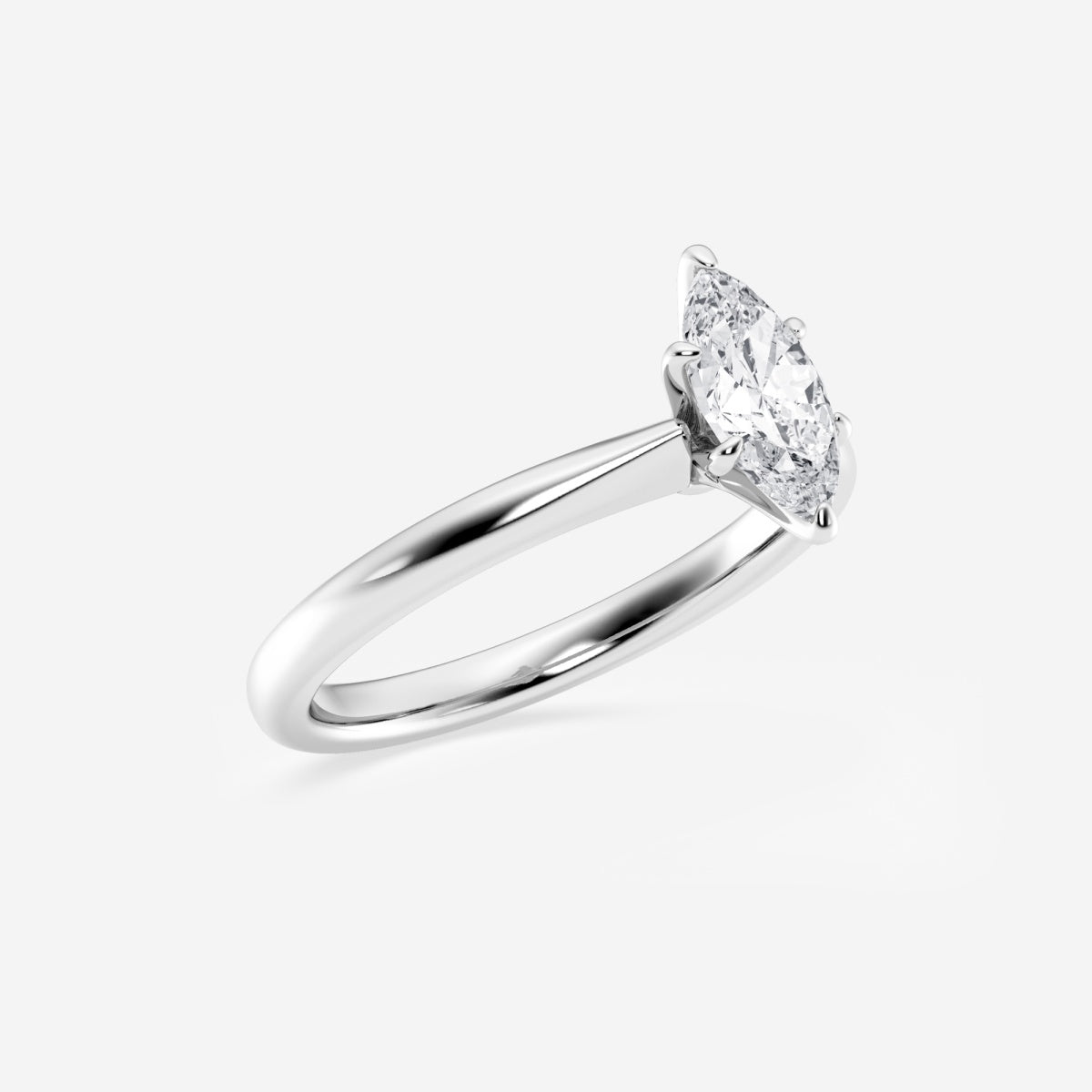 Elise - Delicate Solitaire Engagement Ring