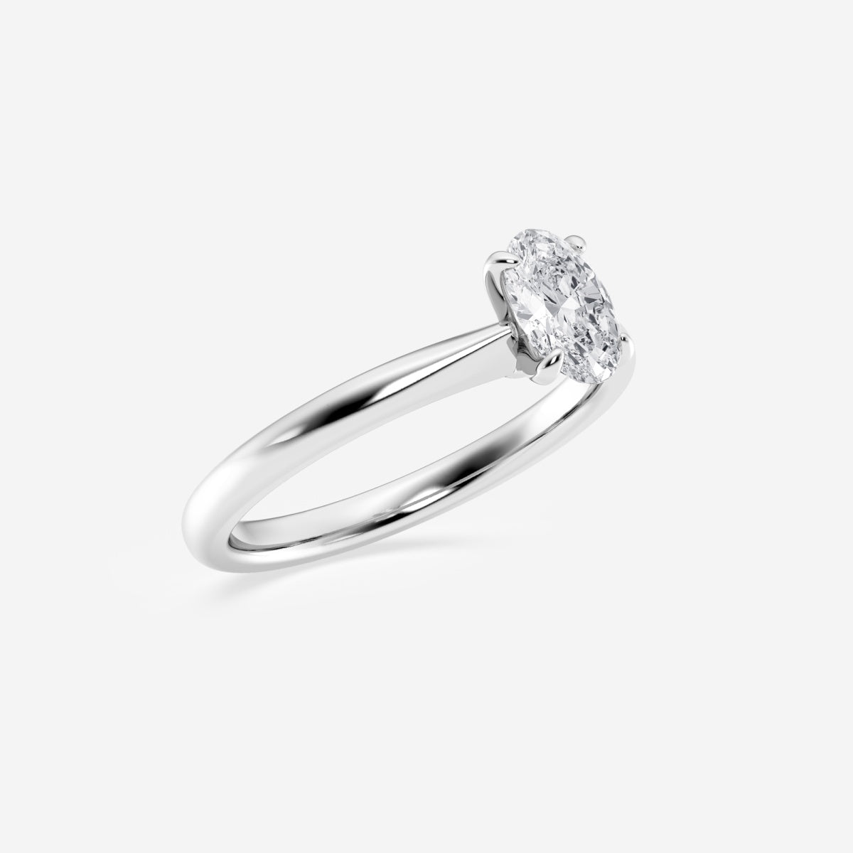 Elise - Delicate Solitaire Engagement Ring