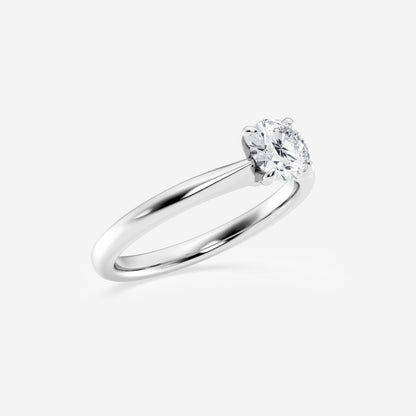 Elise - Delicate Solitaire Engagement Ring