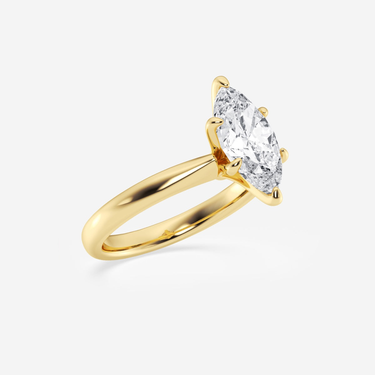 Elise - Delicate Solitaire Engagement Ring