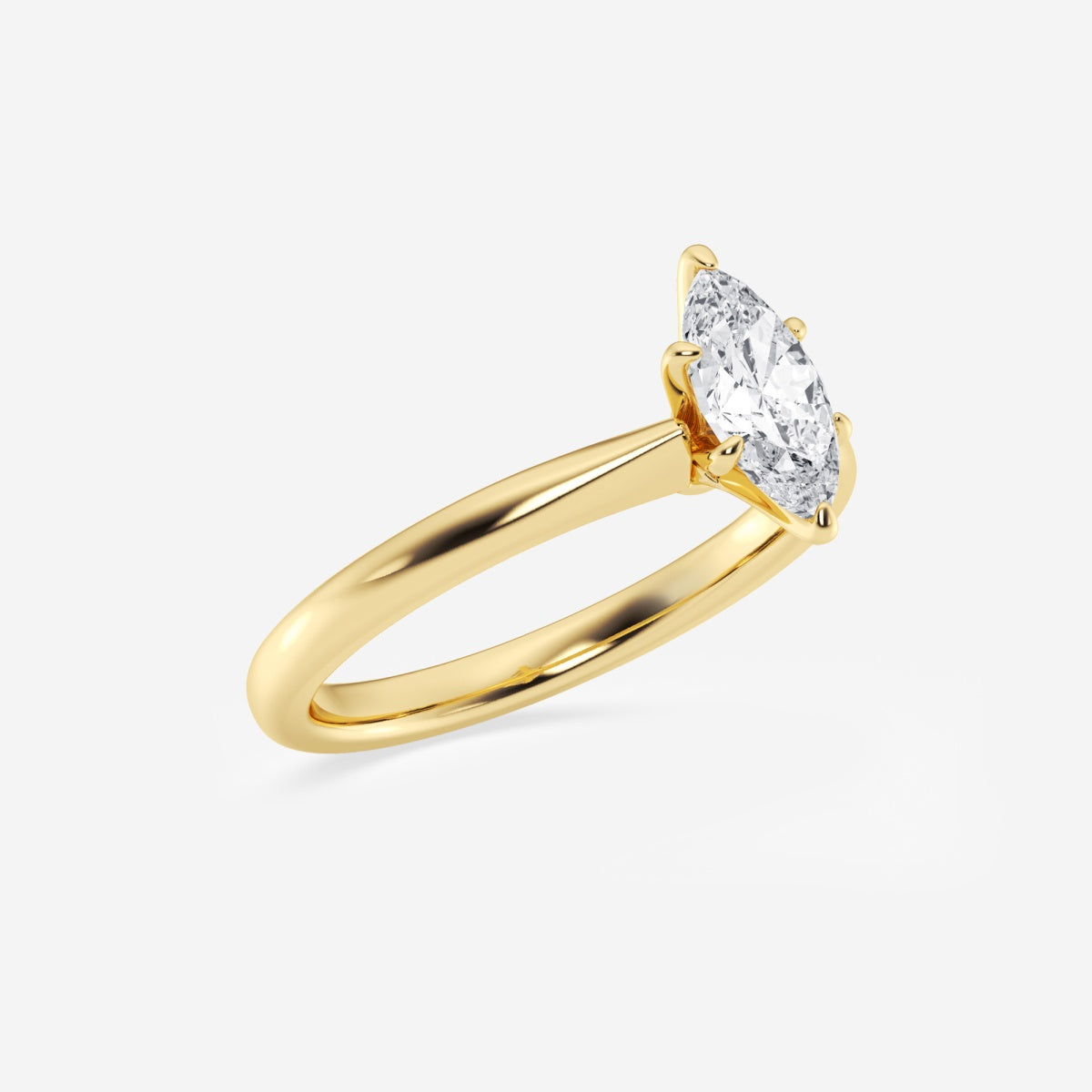 Elise - Delicate Solitaire Engagement Ring