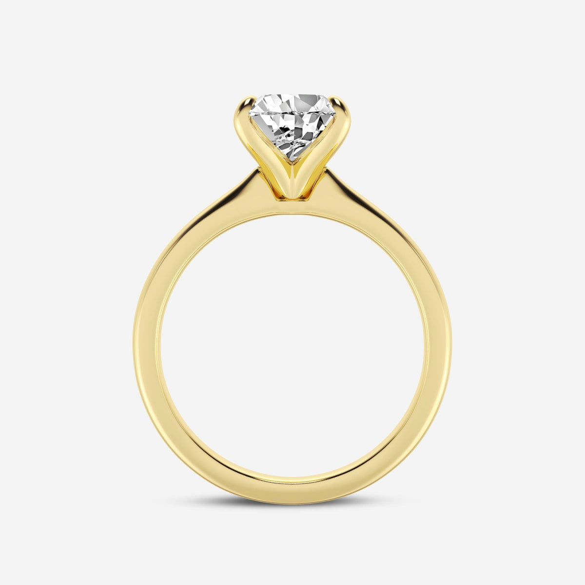 Elise - Delicate Solitaire Engagement Ring