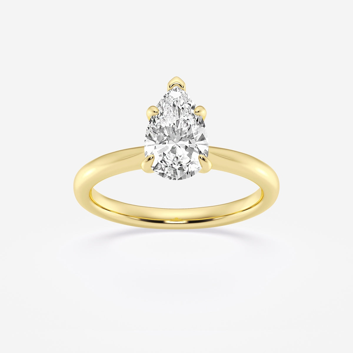 Elise - Delicate Solitaire Engagement Ring