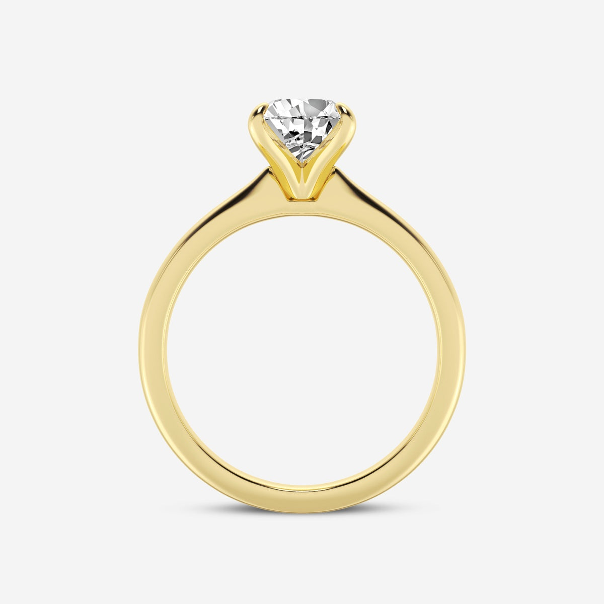 Elise - Delicate Solitaire Engagement Ring