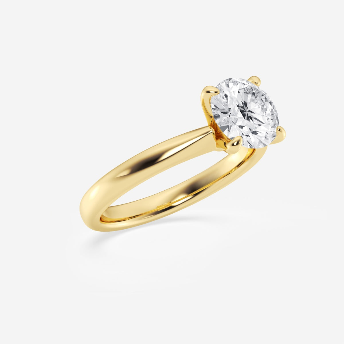 Elise - Delicate Solitaire Engagement Ring