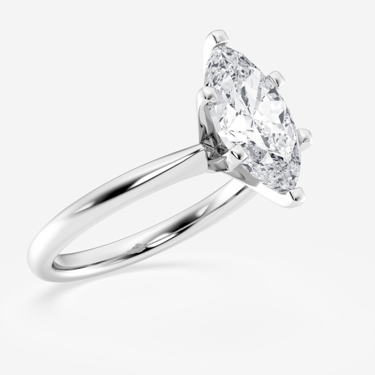 Elise - Delicate Solitaire Engagement Ring