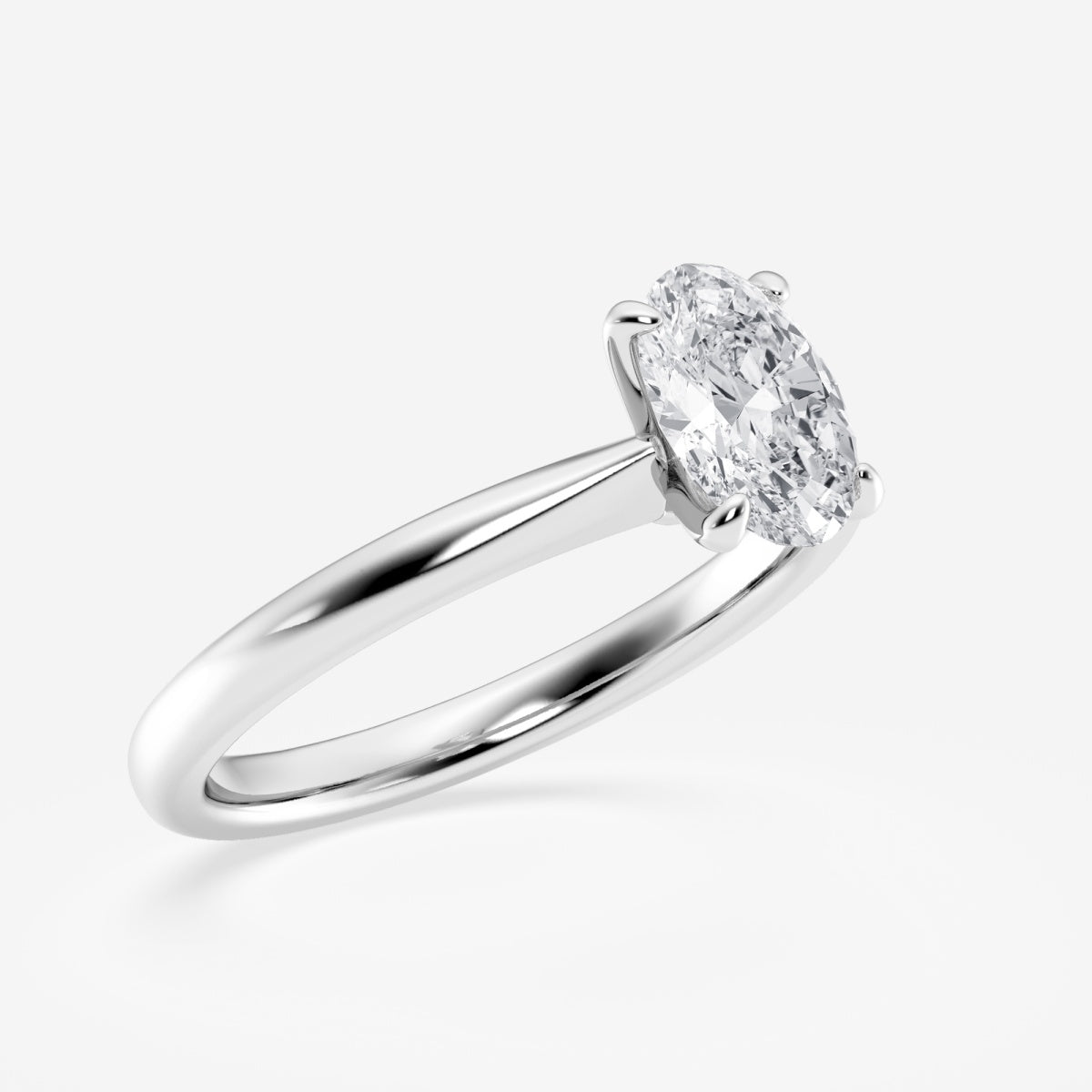 Elise - Delicate Solitaire Engagement Ring