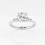 Eliza - Tapered Baguette Accents Engagement Ring