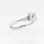 Eliza - Tapered Baguette Accents Engagement Ring