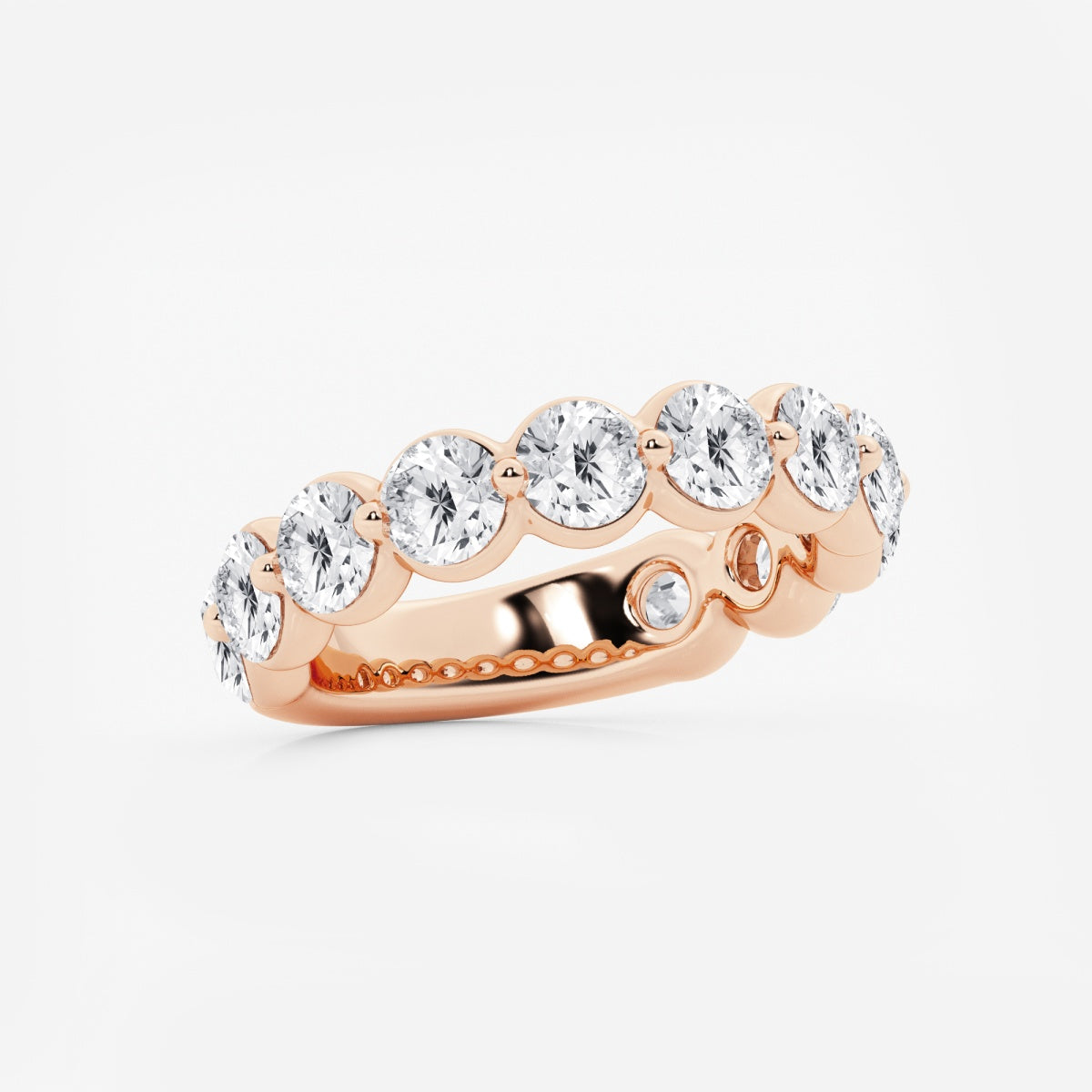 Eloise - 3/4 Eternity Band Wedding Ring