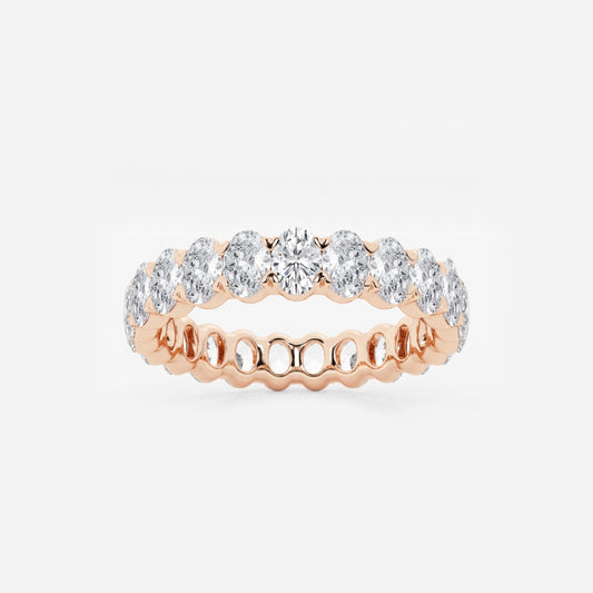 Eloise - Sleek Eternity Design Wedding Ring