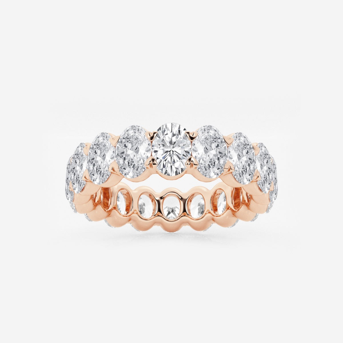 Eloise - Sleek Eternity Design Wedding Ring