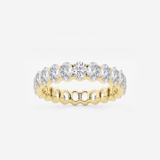 Eloise - Sleek Eternity Design Wedding Ring