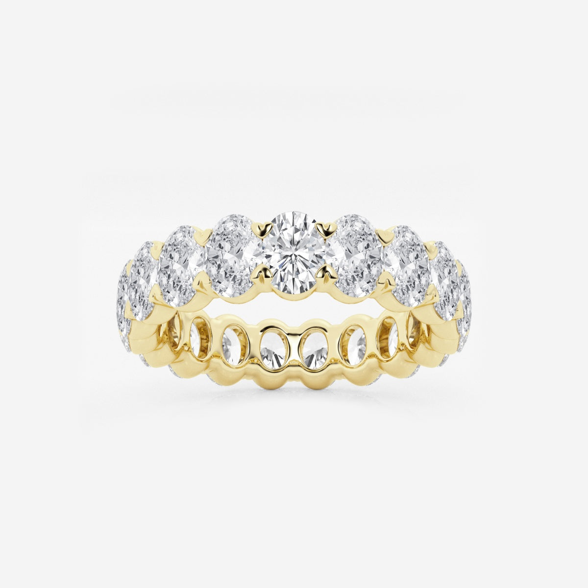 Eloise - Sleek Eternity Design Wedding Ring