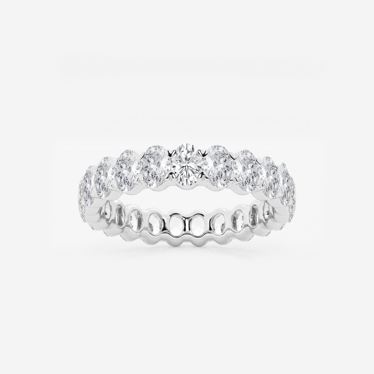 Eloise - Sleek Eternity Design Wedding Ring