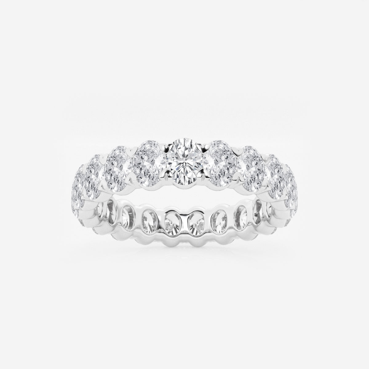 Eloise - Sleek Eternity Design Wedding Ring