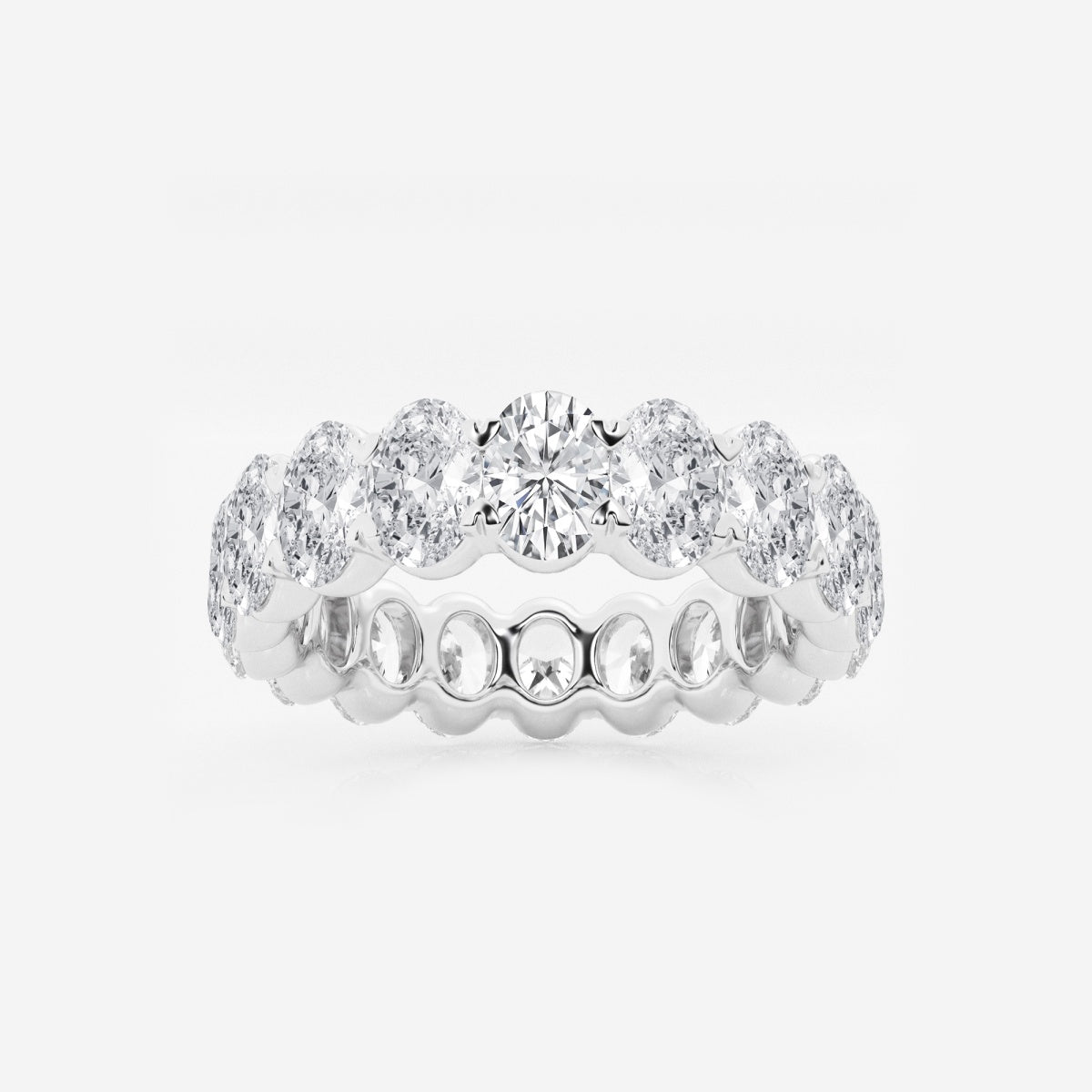 Eloise - Sleek Eternity Design Wedding Ring