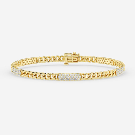 Emma - Polished Cuban Links Bracelets