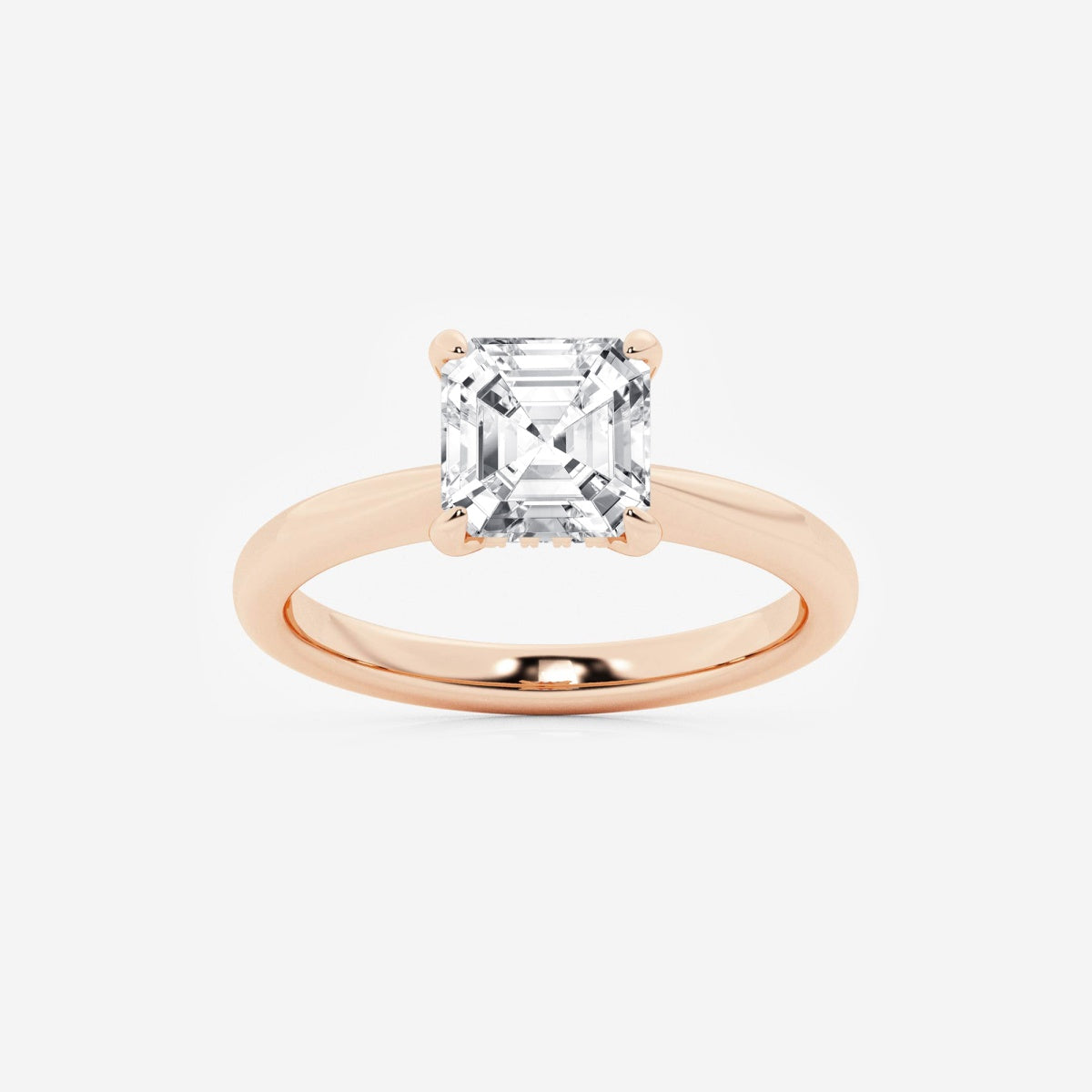 Esme - Hidden Halo Design Engagement Ring