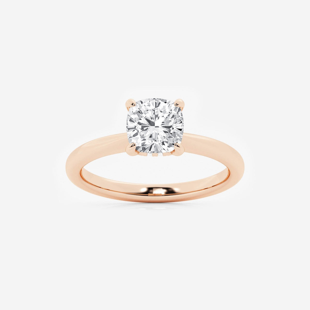 Esme - Hidden Halo Design Engagement Ring