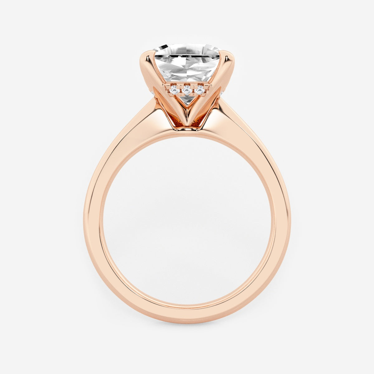 Esme - Hidden Halo Design Engagement Ring