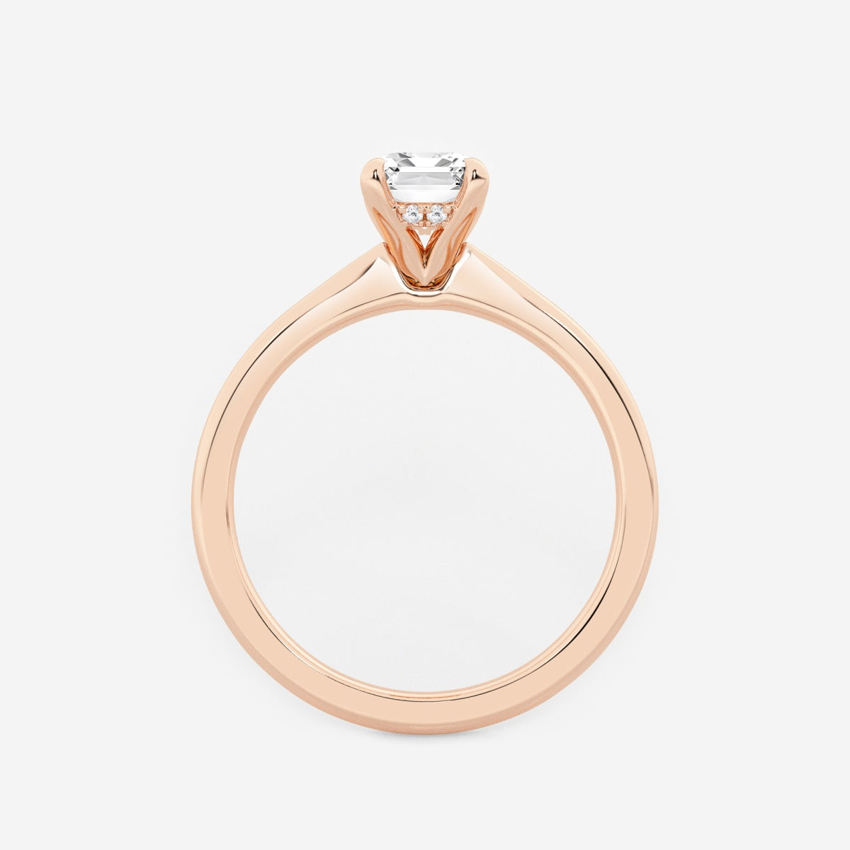 Esme - Hidden Halo Design Engagement Ring