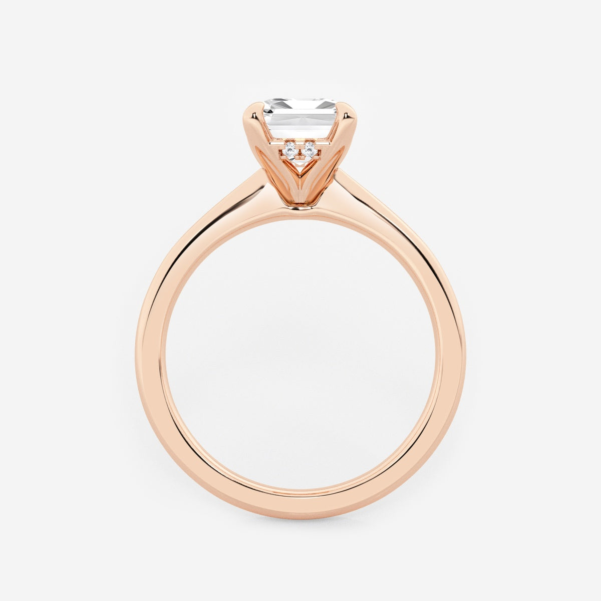 Esme - Hidden Halo Design Engagement Ring