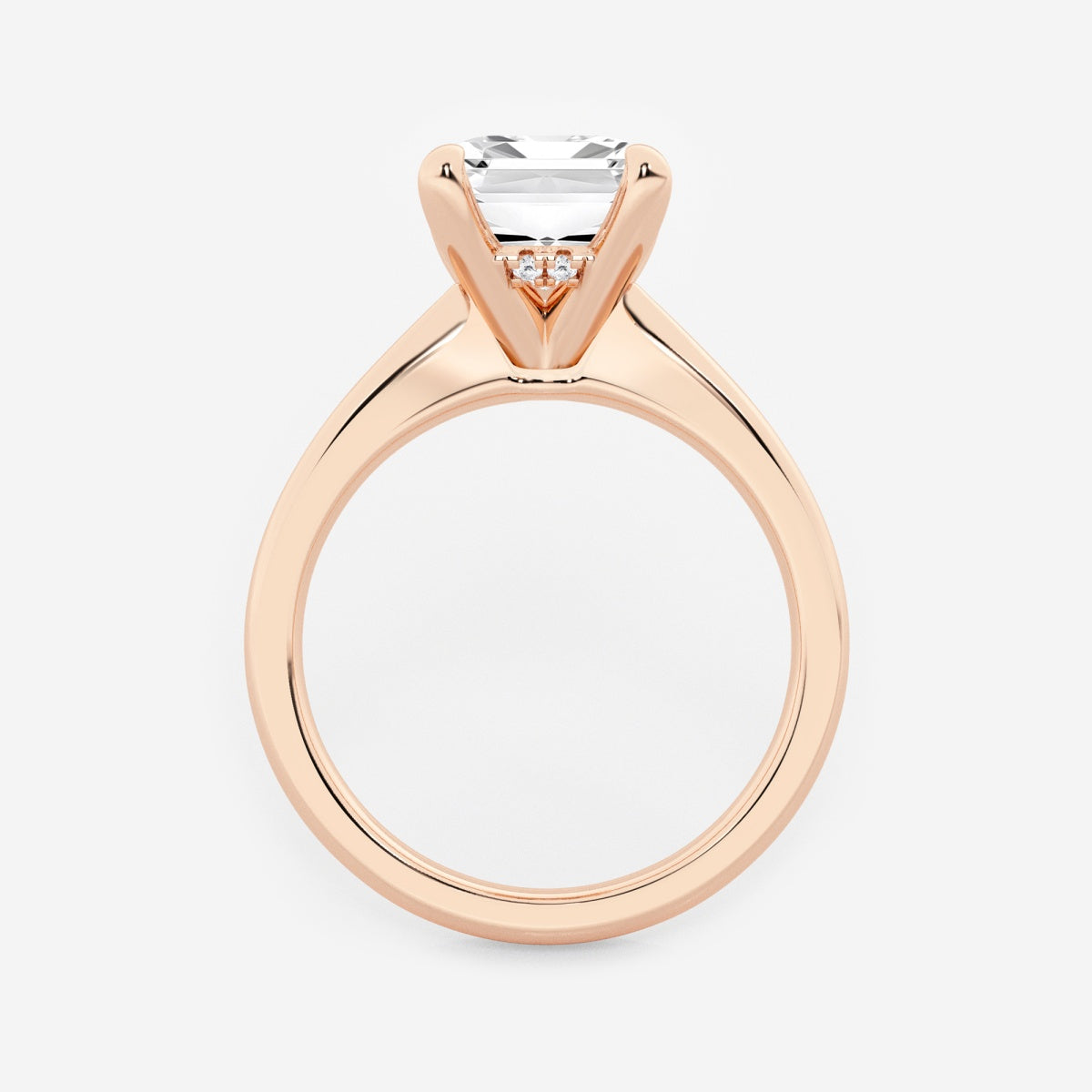 Esme - Hidden Halo Design Engagement Ring