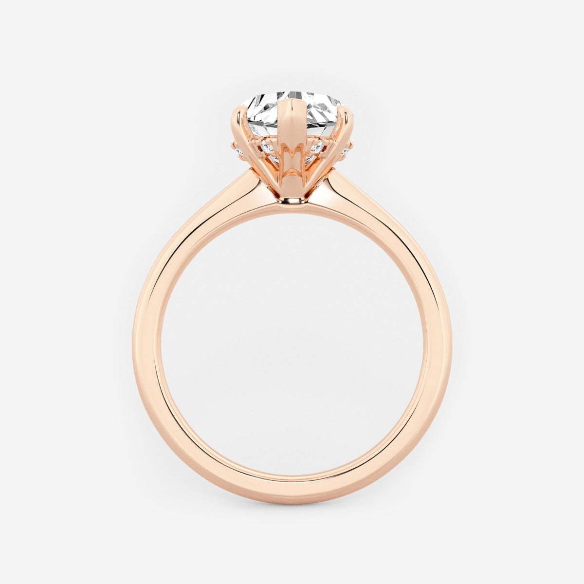 Esme - Hidden Halo Design Engagement Ring