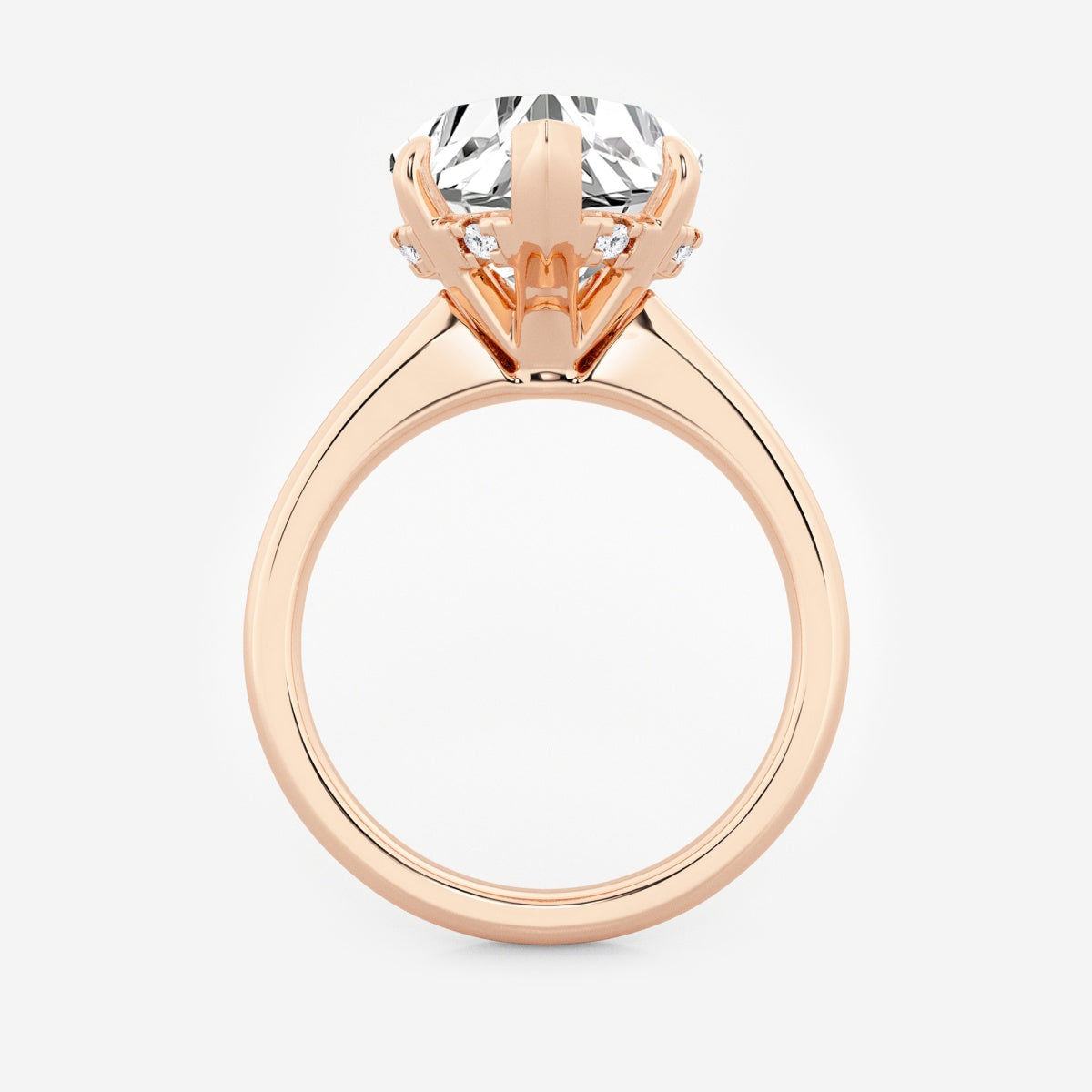 Esme - Hidden Halo Design Engagement Ring