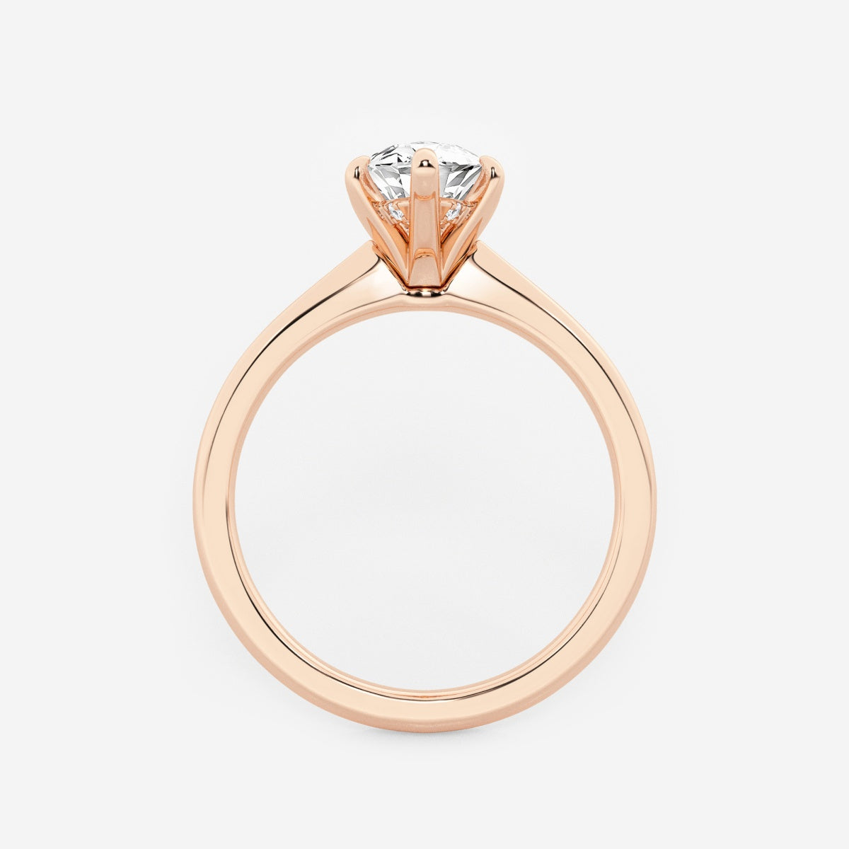 Esme - Hidden Halo Design Engagement Ring