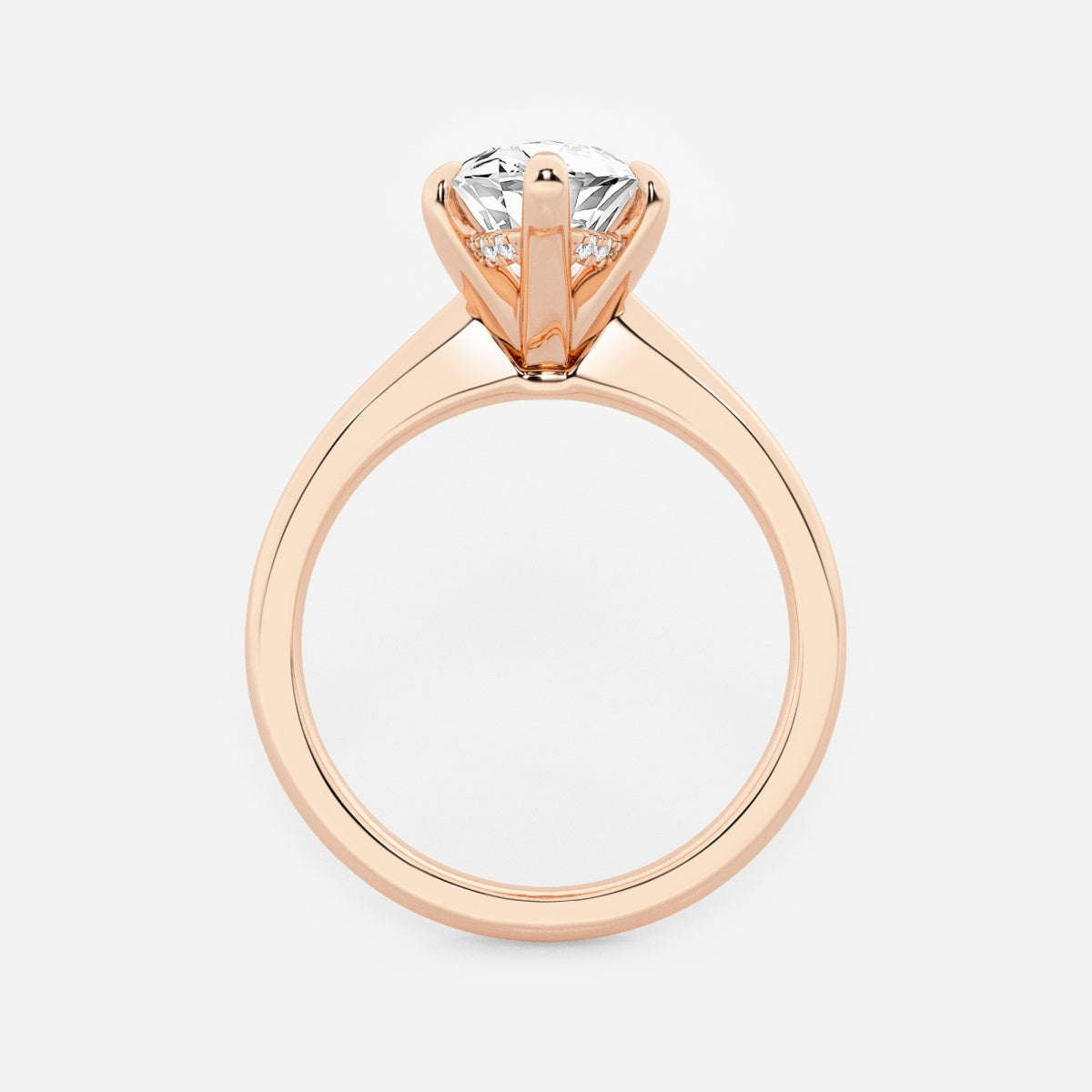 Esme - Hidden Halo Design Engagement Ring