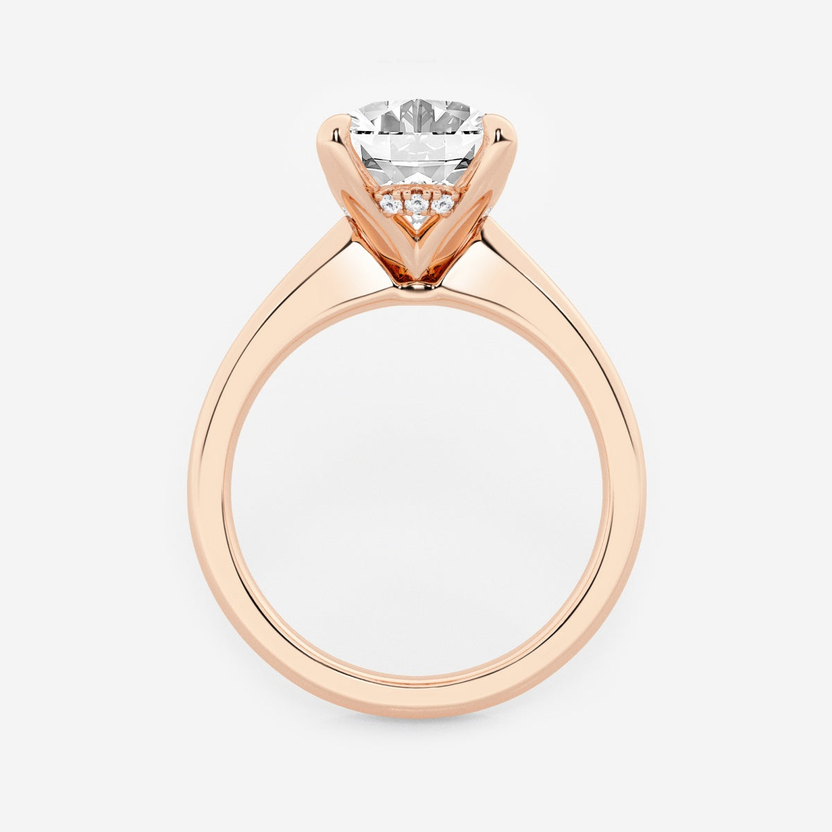 Esme - Hidden Halo Design Engagement Ring