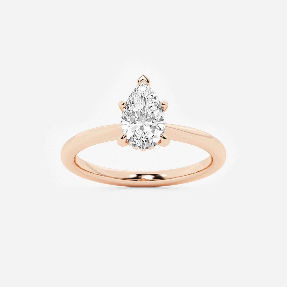 Esme - Hidden Halo Design Engagement Ring