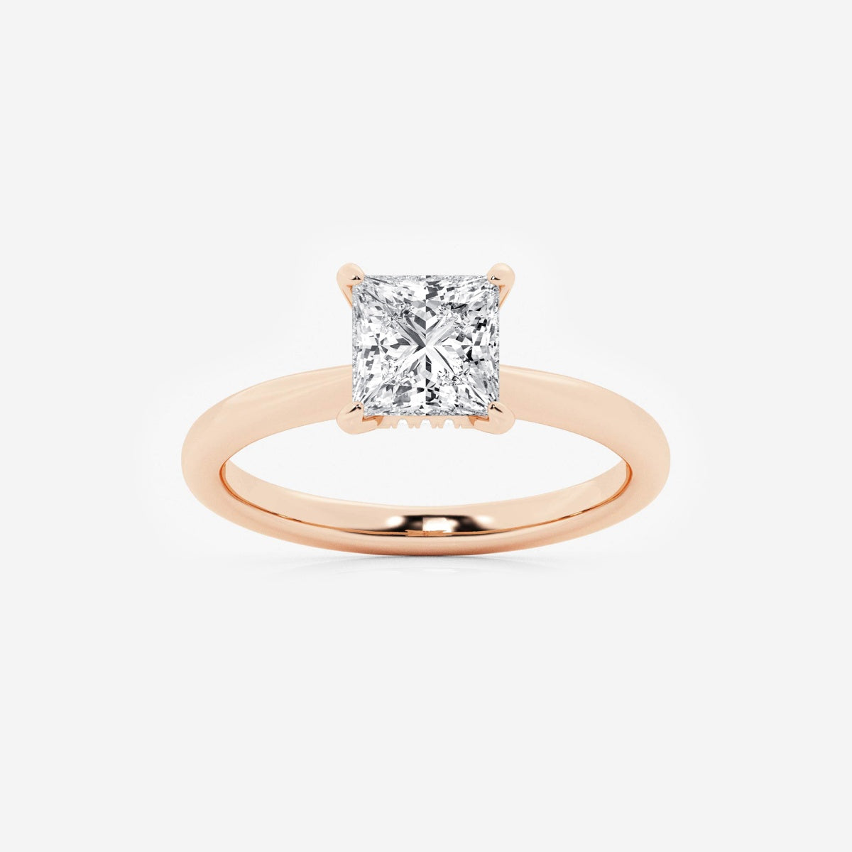 Esme - Hidden Halo Design Engagement Ring