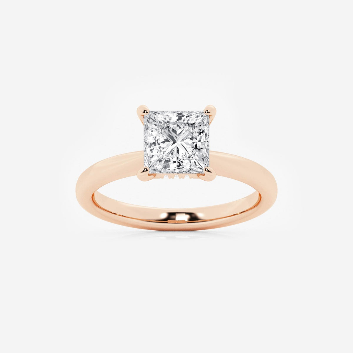 Esme - Hidden Halo Design Engagement Ring