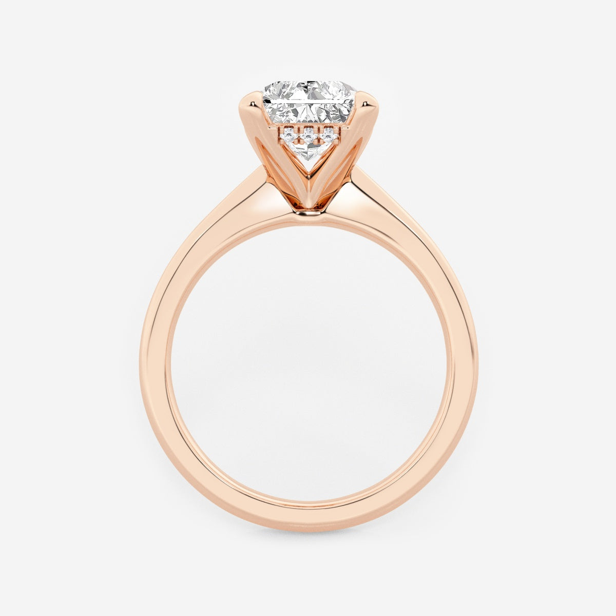 Esme - Hidden Halo Design Engagement Ring