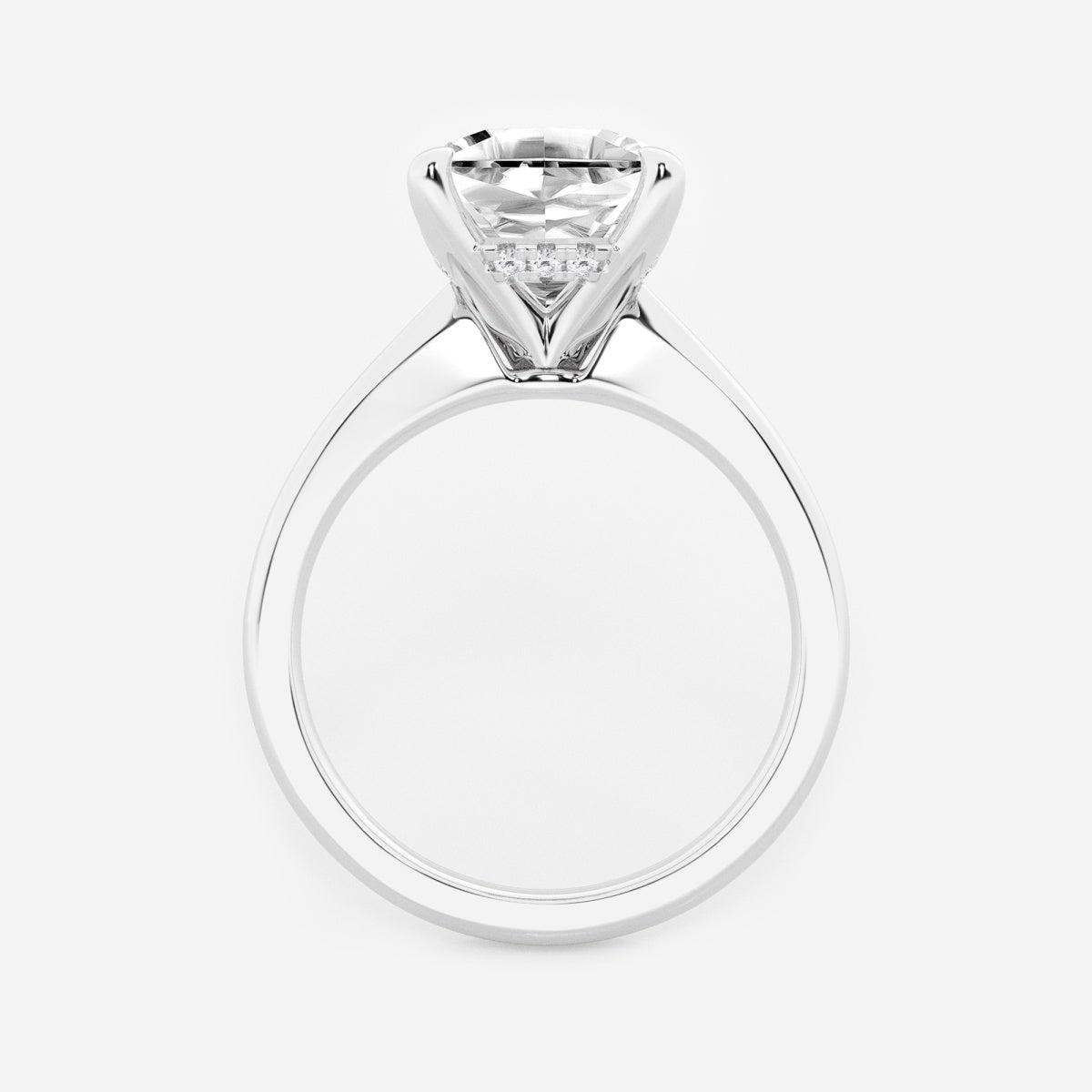 Esme - Hidden Halo Design Engagement Ring