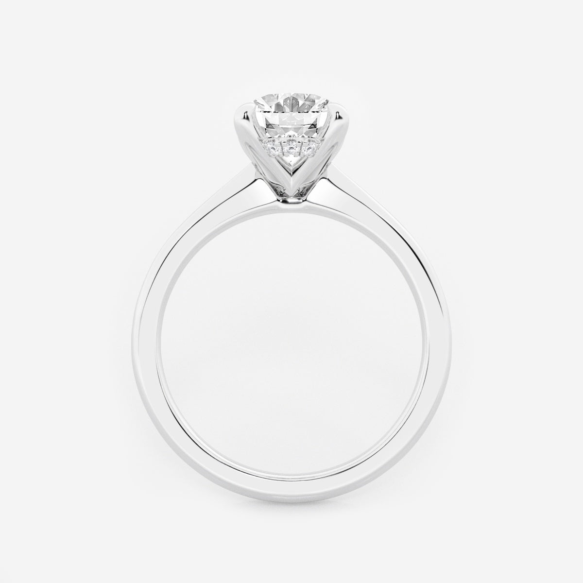 Esme - Hidden Halo Design Engagement Ring