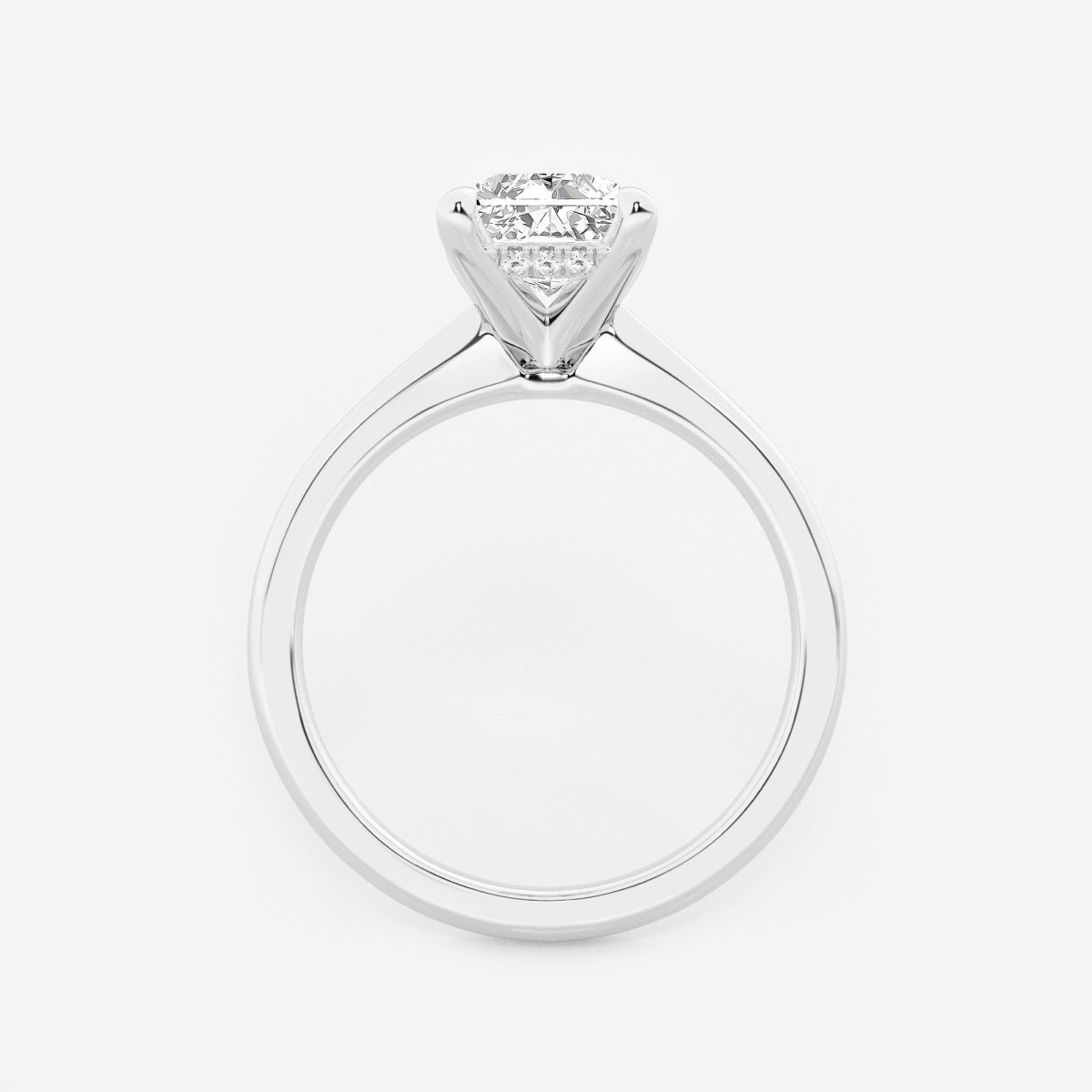 Esme - Hidden Halo Design Engagement Ring