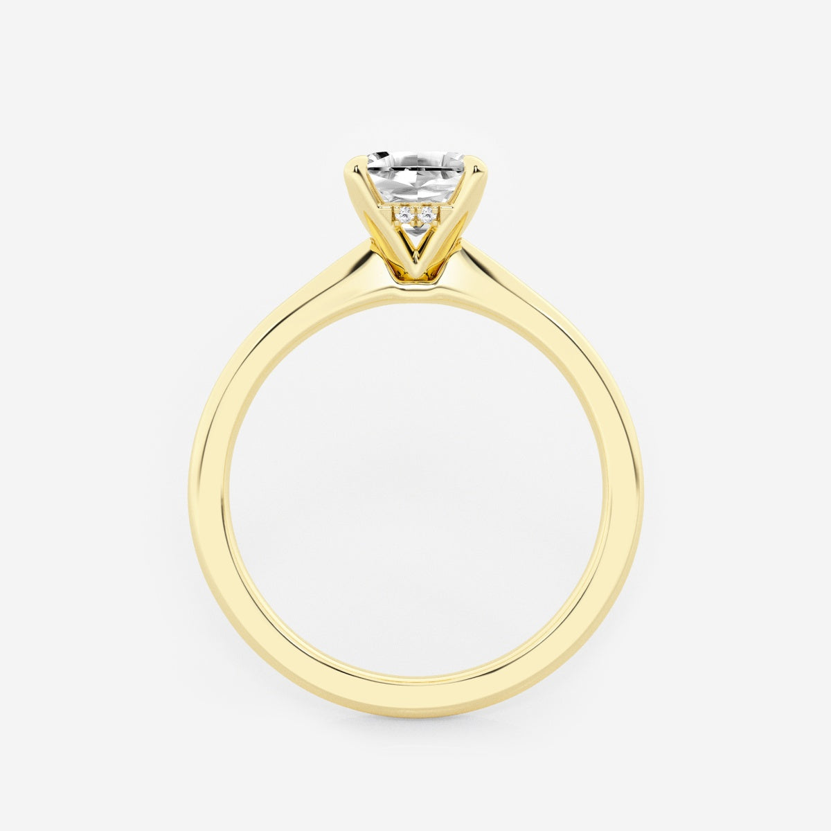 Esme - Hidden Halo Design Engagement Ring