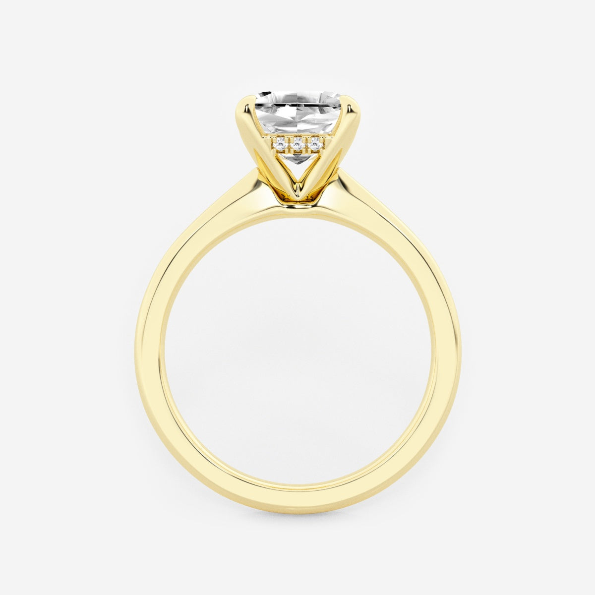 Esme - Hidden Halo Design Engagement Ring