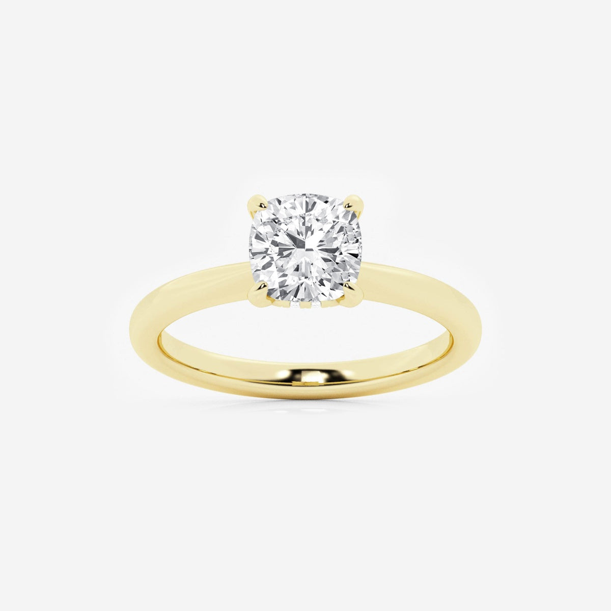 Esme - Hidden Halo Design Engagement Ring