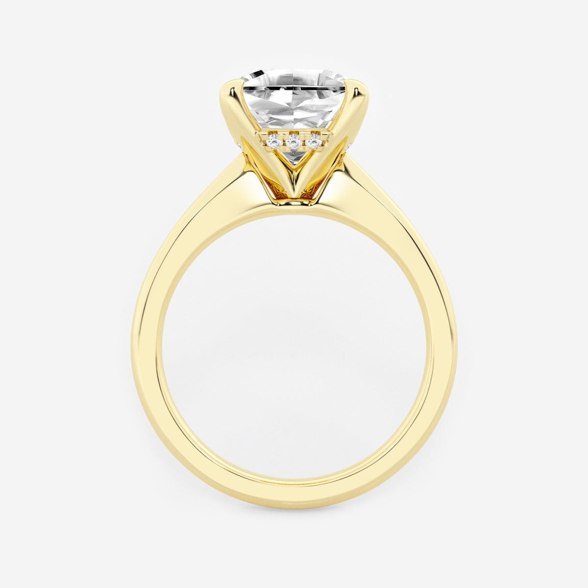 Esme - Hidden Halo Design Engagement Ring