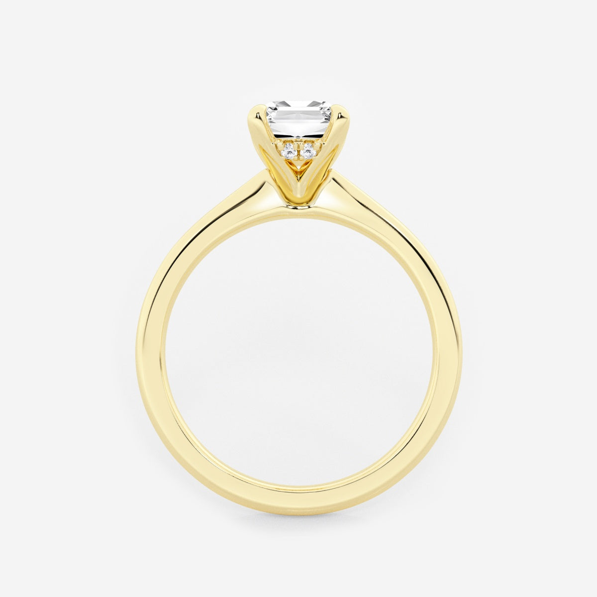 Esme - Hidden Halo Design Engagement Ring