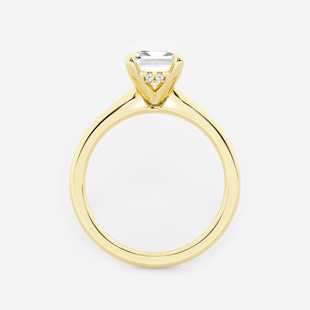 Esme - Hidden Halo Design Engagement Ring