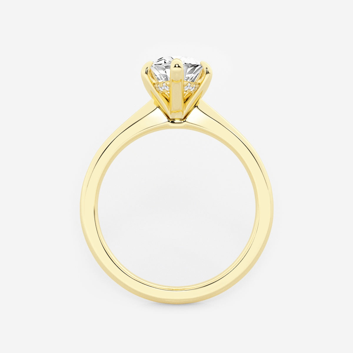 Esme - Hidden Halo Design Engagement Ring