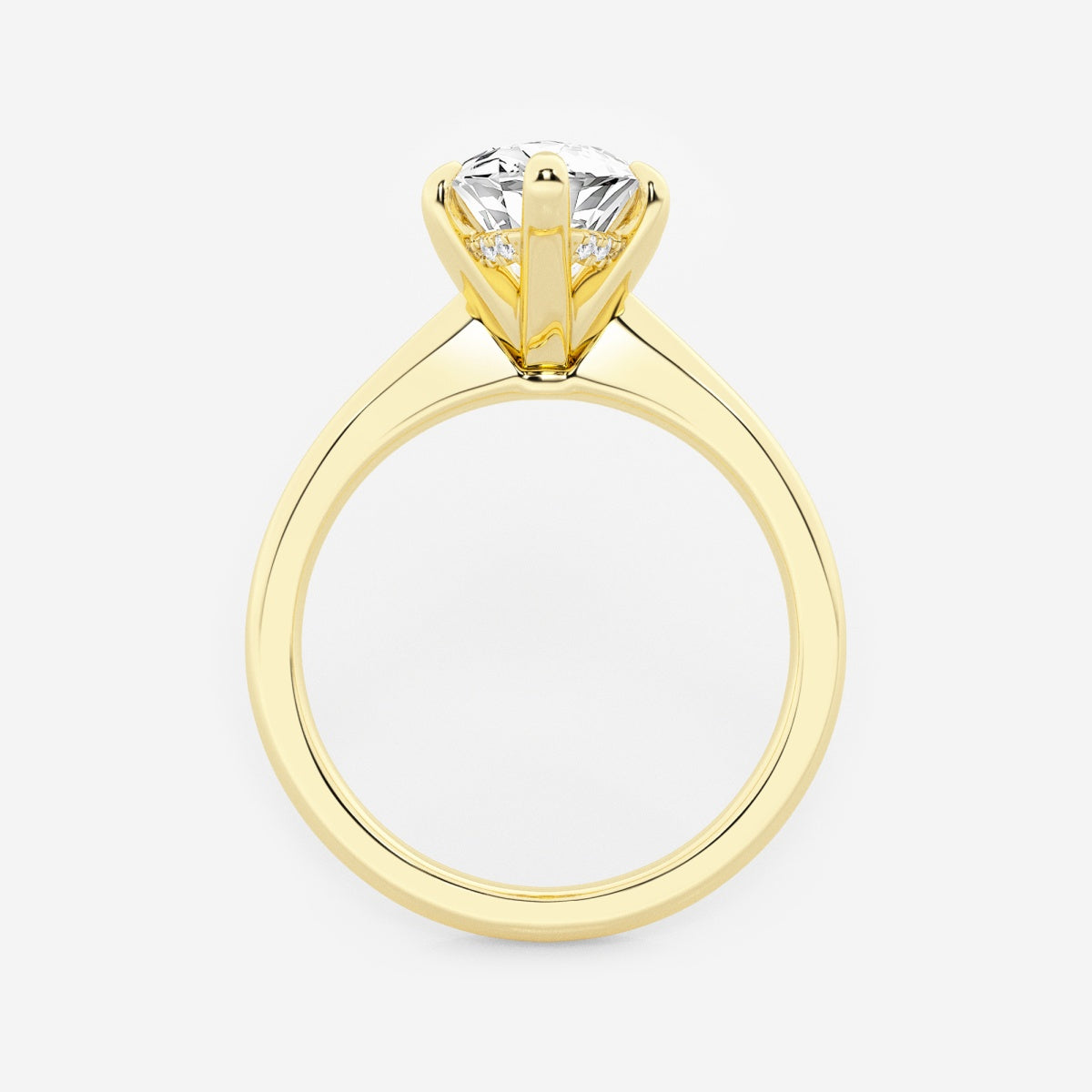 Esme - Hidden Halo Design Engagement Ring